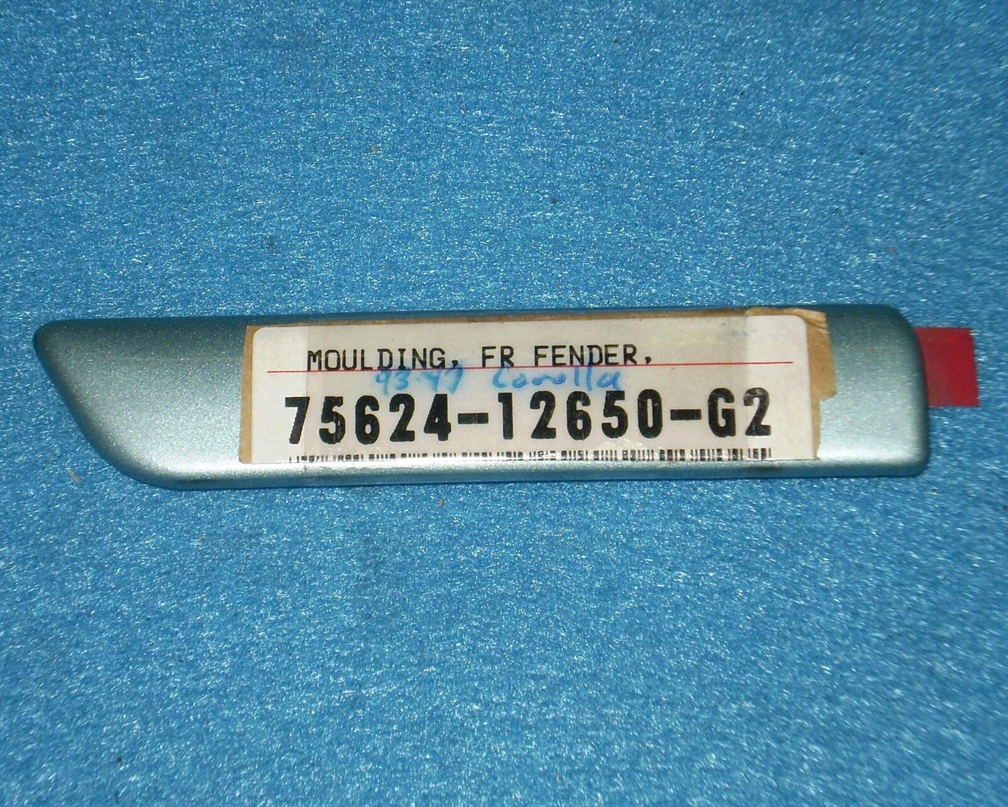 1993 1997 Toyota Corolla Left Front Fender Molding Trim O.E.M.-NEW-N.O.S. G2