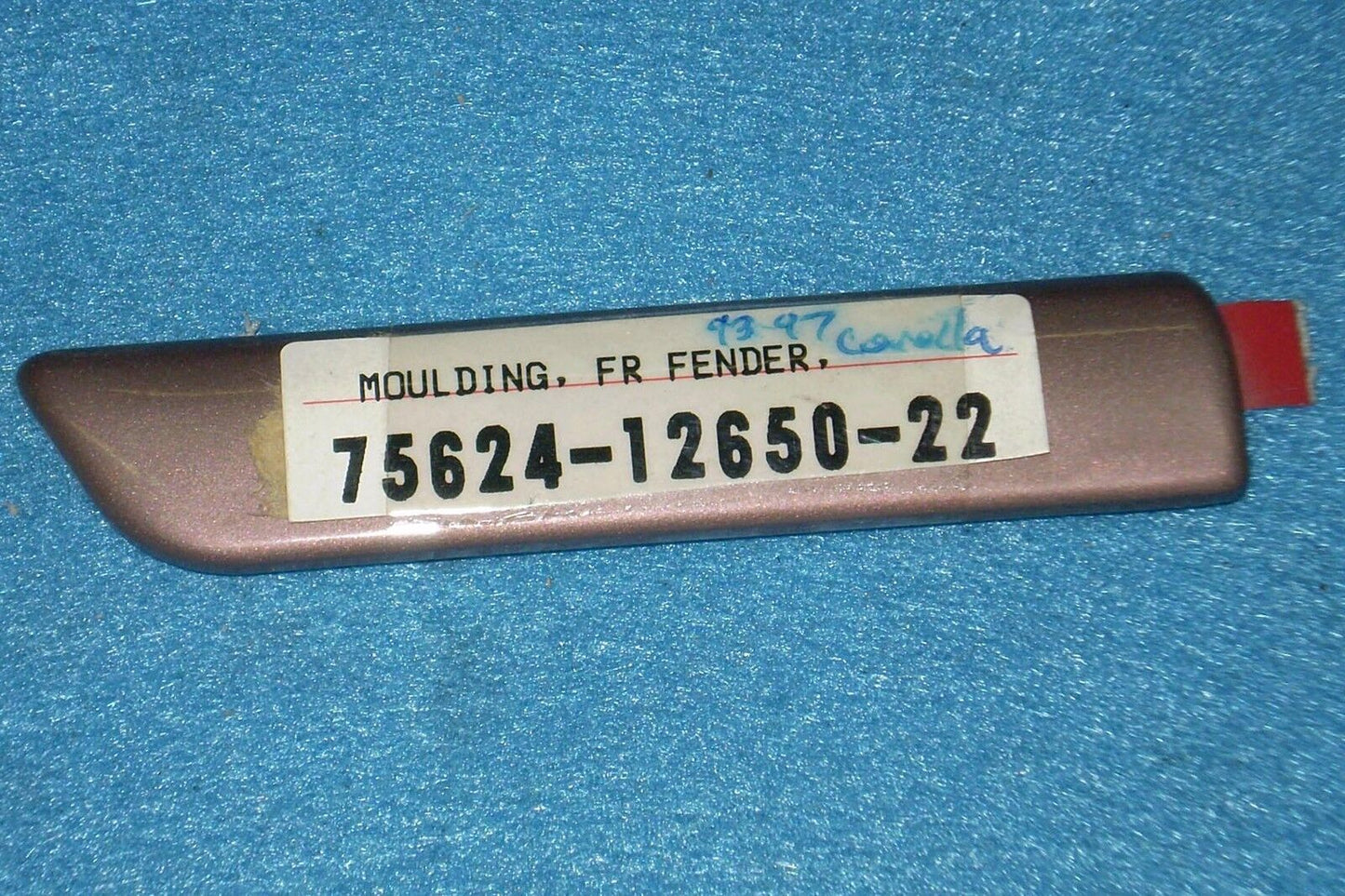 1993 1997 Toyota Corolla Left Front Fender Molding Trim O.E.M.-NEW-N.O.S. 22