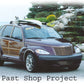 FORD AEROSTAR BODY SIDE MOLDING M432605 26 FEET NEW