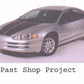 1989 1995 Mercury Cougar Front Bumper Black Molding E9WY17C829C F1WY17C829B