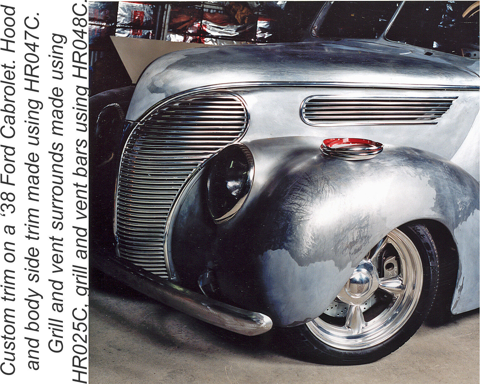 Flex Chrome Flexible Chrome Trim Sample Pack Hot Rod Rat Rod Muscle Ca ...
