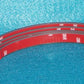 1998 2003 Ford Crown Victoria Rear Bumper Molding Chrome F8AZ17C830AA FO1157240