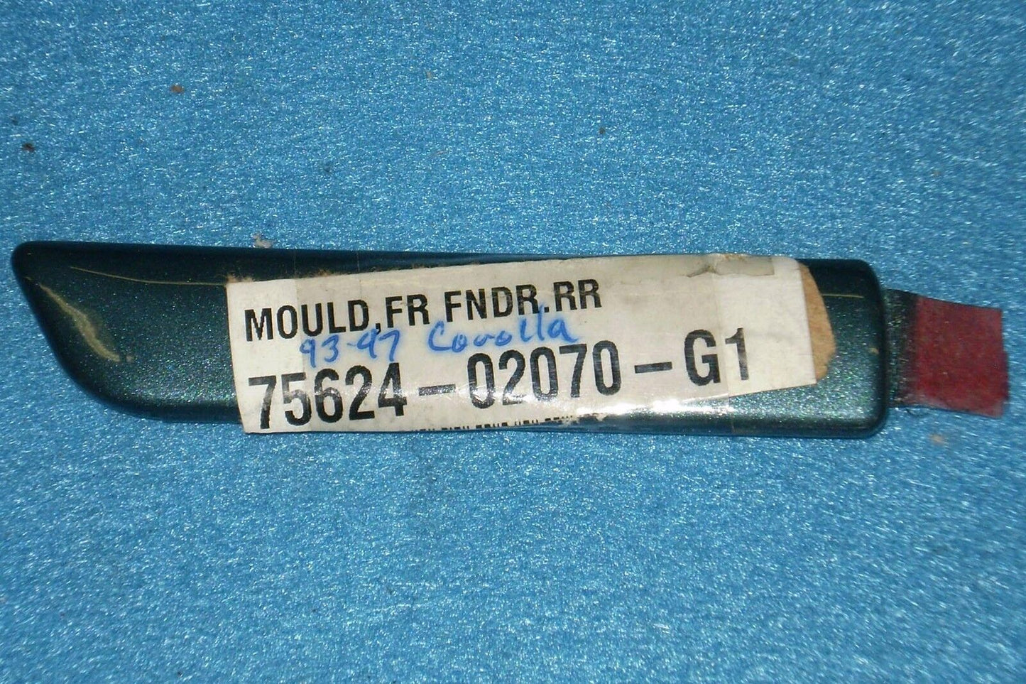 1993 1997 Toyota Corolla Left Front Fender Molding Trim O.E.M.-NEW-N.O.S. G1