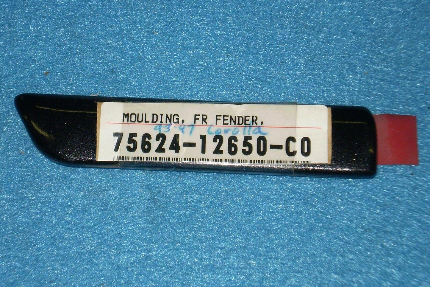 1993 1997 Toyota Corolla Left Front Fender Molding Trim O.E.M.-NEW-N.O.S. C0